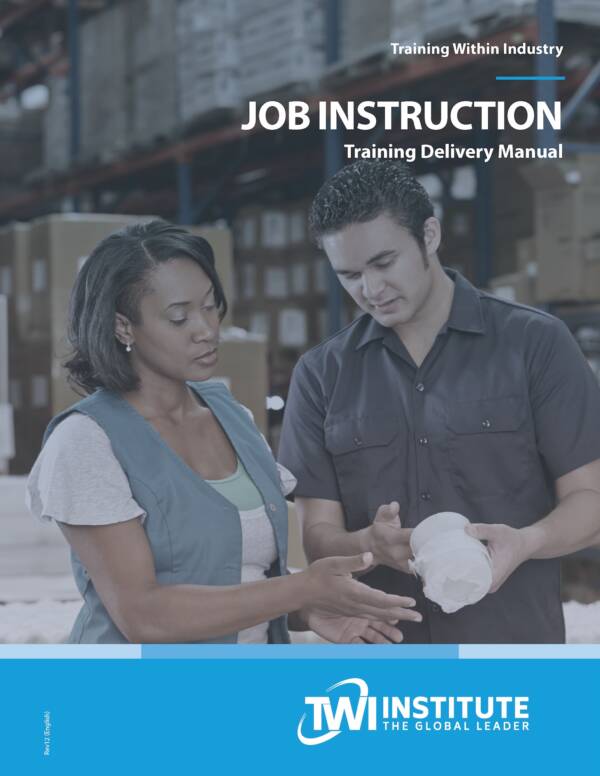 Job Instruction Training Delivery Manual