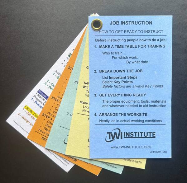 5 pocket sized cards to use at work